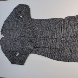 Black & Grey Sarah Sweater Cardigan